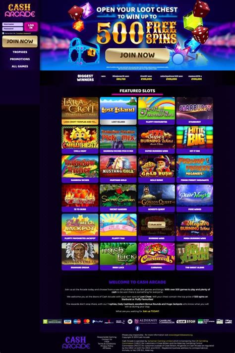 cash arcade casino.